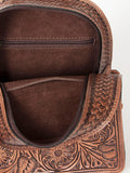 American Darling Backpack Hand Tooled Genuine Leather Western Women Bag | for Laptop School Purse Travel
