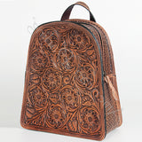 American Darling Backpack Hand Tooled Genuine Leather Western Women Bag | for Laptop School Purse Travel