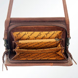 American Darling Organiser Saddle Blanket Genuine Leather Women Bag Western Handbag Purse