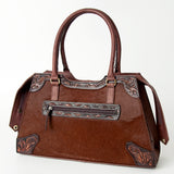 American Darling ADBGI156B Tote Hand Tooled Genuine Leather Women Bag Western Handbag Purse