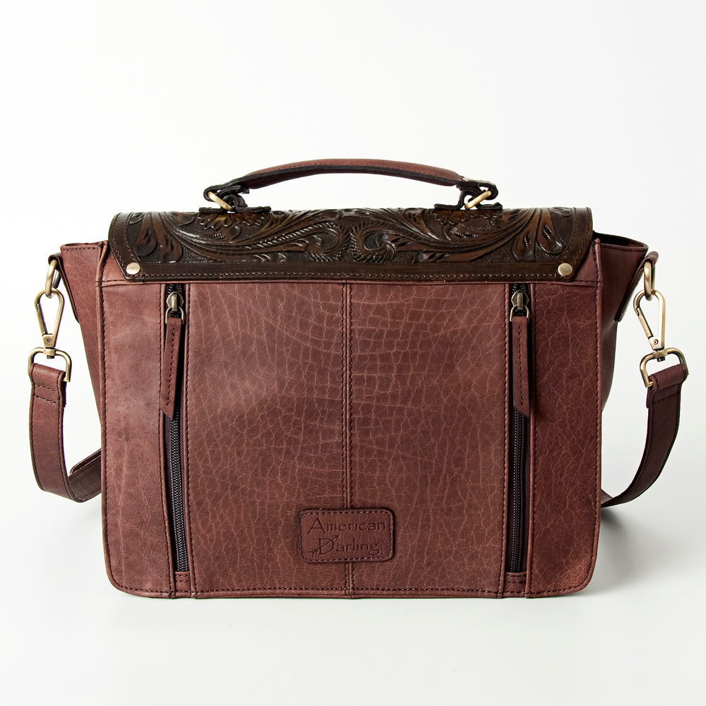 American Darling  Messenger Hair on Genuine Leather Western Women Bag | Black Handbag Purse Crossbody  for Cute