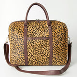 American Darling Duffel Hair-On Genuine Leather Women Bag Western Handbag Purse