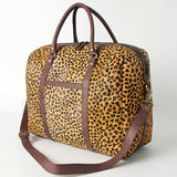 American Darling Duffel Hair-On Genuine Leather Women Bag Western Handbag Purse