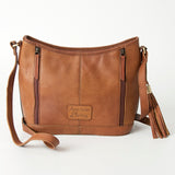 American Darling Messenger Hand Tooled Genuine Leather Western Women Bag Handbag Purse | Cute