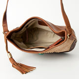 American Darling Messenger Hand Tooled Genuine Leather Western Women Bag Handbag Purse | Cute