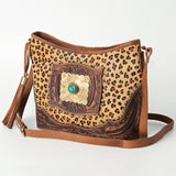 American Darling Messenger Hand Tooled Genuine Leather Western Women Bag Handbag Purse | Cute