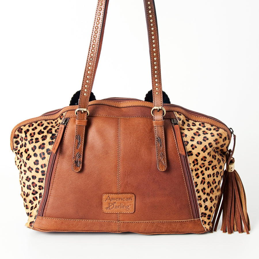 American Darling Tote Hand Tooled Genuine Leather Western Women Bag Handbag Purse | Travel Bags College Casual