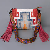 American Darling Cross Body Saddle Blanket Genuine Leather Western Women Bag Handbag Purse | Crossbody for Cute