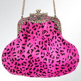 American Darling Coin Purse Bag Hair on Genuine Leather Western Women Handbag | for Cute Travel Bags
