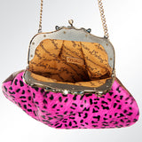 American Darling Coin Purse Bag Hair on Genuine Leather Western Women Handbag | for Cute Travel Bags