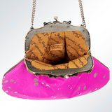 American Darling Coin Purse Bag Hair on Genuine Leather Western Women Handbag | for Cute Travel Bags