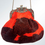 American Darling Coin Purse Bag Hair on Genuine Leather Western Women Handbag | for Cute Travel Bags