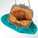 American Darling Coin Purse Bag Hair on Genuine Leather Western Women Handbag | for Cute Travel Bags