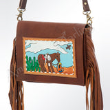 American Darling CrossBody Bag Full Grain Genuine Leather Western Women Handbag Purse | for Cute