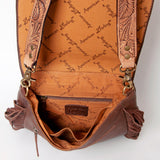 American Darling CrossBody Hand Tooled Full Grain Genuine Leather Western Women Bag Handbag Purse | for Cute