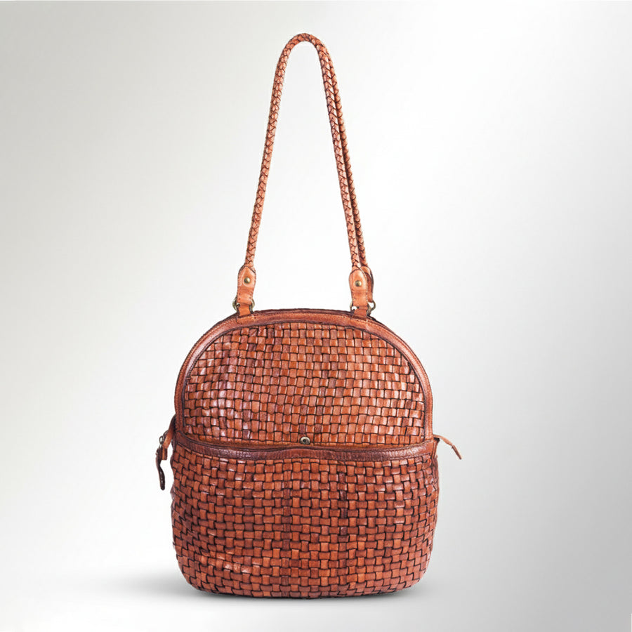 Spaghetti Western Swc130Cg Tote Vintage Handmade Drum Dyed Genuine European Cowhide Leather Women Bag Western Handbag Purse