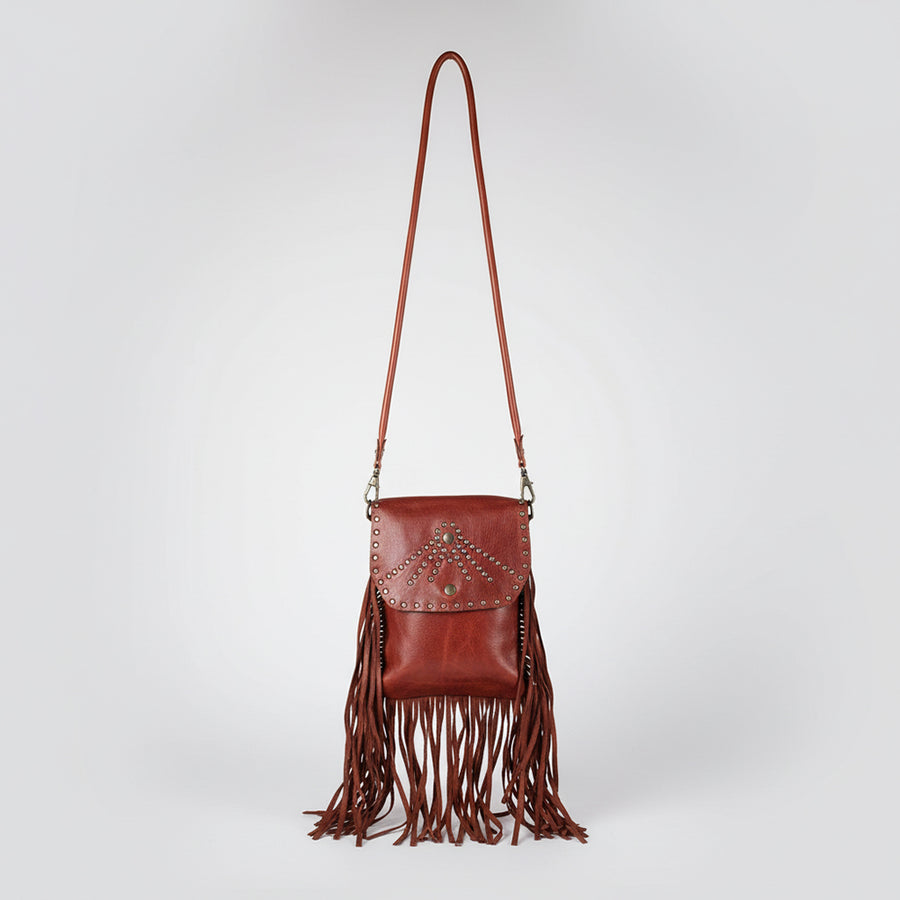 Spaghetti Western Swc150Cg Messenger Vintage Handmade Drum Dyed Genuine European Cowhide Leather Women Bag Western Handbag Purse