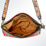 American Darling Crossbody Saddle Blanket Genuine Leather Western Women Bag Handbag Purse | Travel Bags College Casual