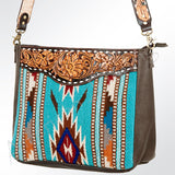 American Darling Crossbody Saddle Blanket Genuine Leather Western Women Bag Handbag Purse | Travel Bags College Casual