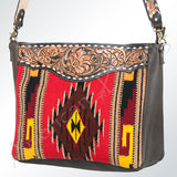 American Darling Crossbody Saddle Blanket Genuine Leather Western Women Bag Handbag Purse | Travel Bags College Casual