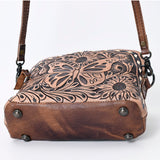American Darling Cross Body Hand Tooled Genuine Leather Western Women Bag Handbag Purse | Crossbody for Cute