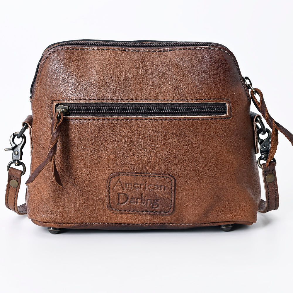 American Darling Cross Body Hand Tooled Genuine Leather Western Women Bag Handbag Purse | Crossbody for Cute