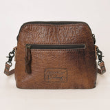American Darling ADBG666 Coin Purse Hand Tooled Genuine Leather Women Bag Western Handbag Purse