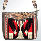 American Darling Crossbody Saddle Blanket Genuine Leather Western Women Bag Handbag Purse | Travel Bags College Casual