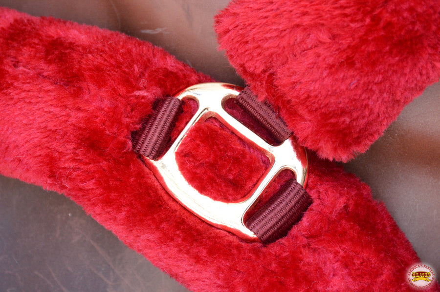Hilason Comfort Fleece Nylon Horse Halter Maroon