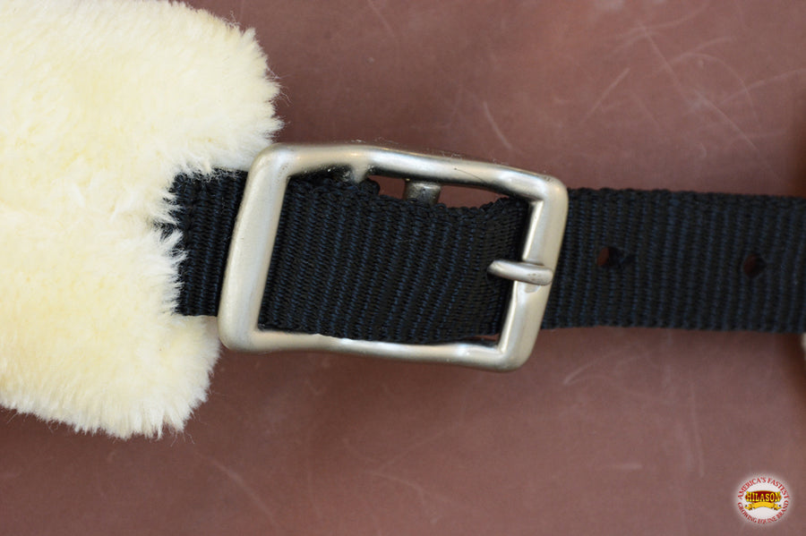 Hilason Comfort Fleece Nylon Horse Halter Natural