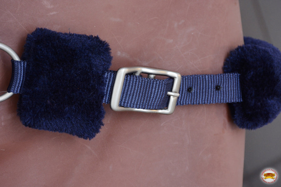 Hilason Comfort Fleece Nylon Horse Halter Navy