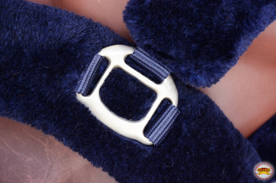 Hilason Comfort Fleece Nylon Horse Halter Navy