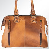 American Darling Tote Hand Tooled Hair-On Genuine Leather Western Women Bag Handbag Purse | Travel Bags College Casual