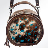 American Darling ADBG691 Canteen Hair-On Genuine Leather Women Bag Western Handbag Purse