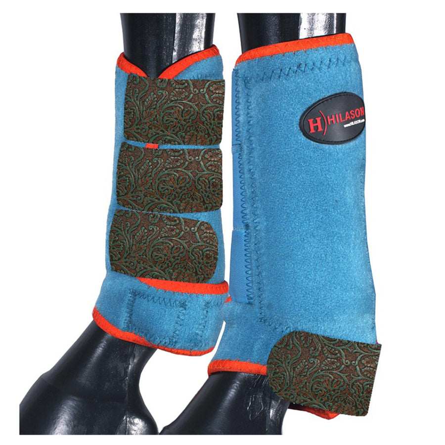 HILASON L M S H. Front Leg Sport Boots| Printed Sport Boots| H. Boots by Hilason – Cowboy and equestrian accessories