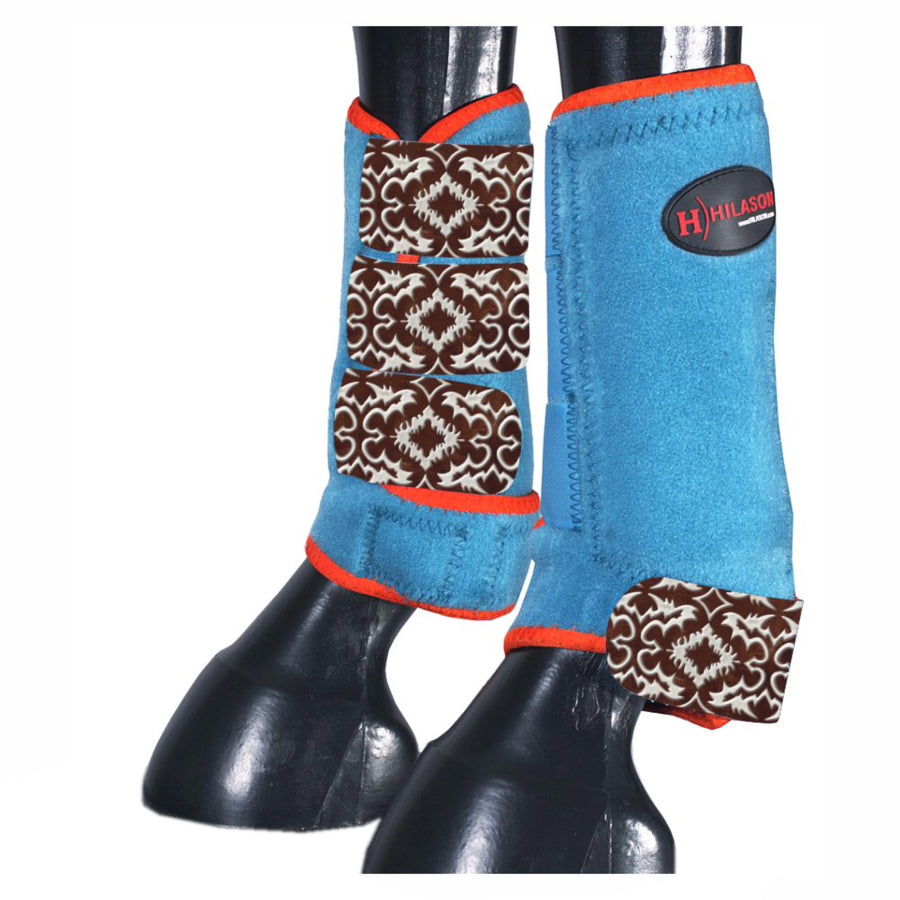 HILASON L M S H. Front Leg Sport Boots | Jumping Printed by Hilason – Cowboy and equestrian accessories