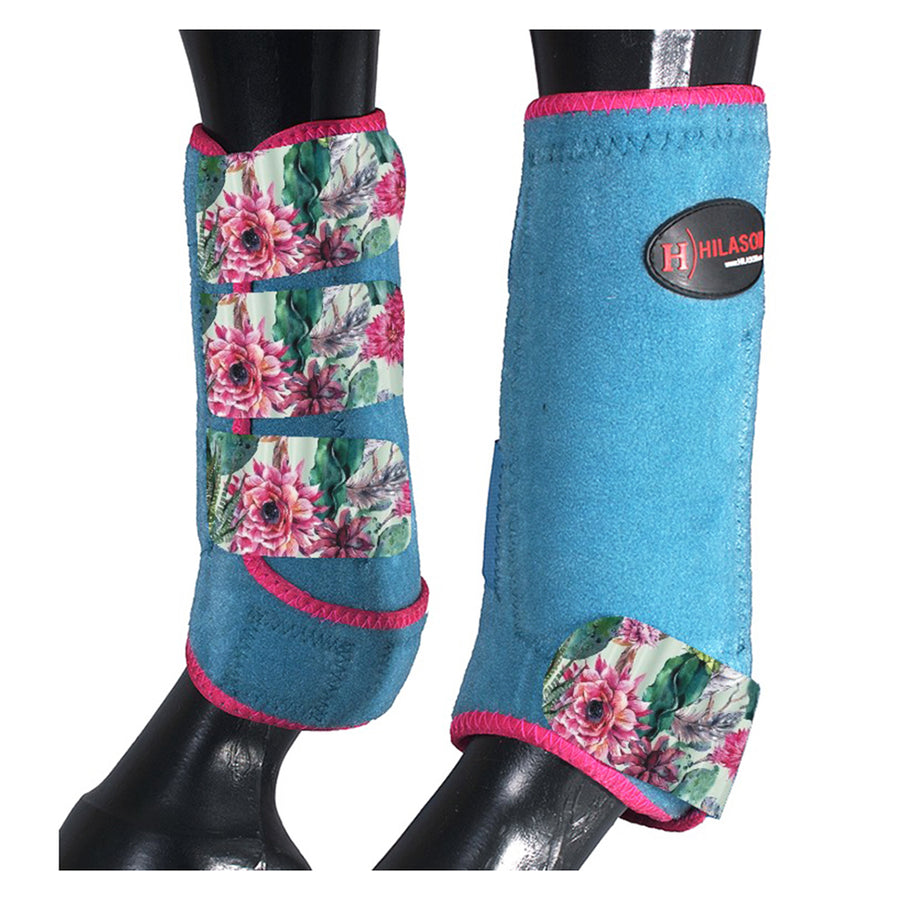 HILASON L M S H. Front Leg Sport Boots| Printed Sport Boots| H. Boots by Hilason – Cowboy and equestrian accessories