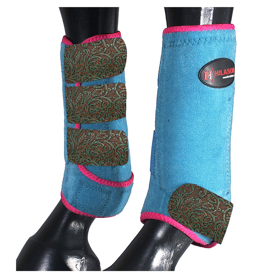 HILASON L M S H. Front Leg Sport Boots| Printed Sport Boots| H. Boots by Hilason – Cowboy and equestrian accessories