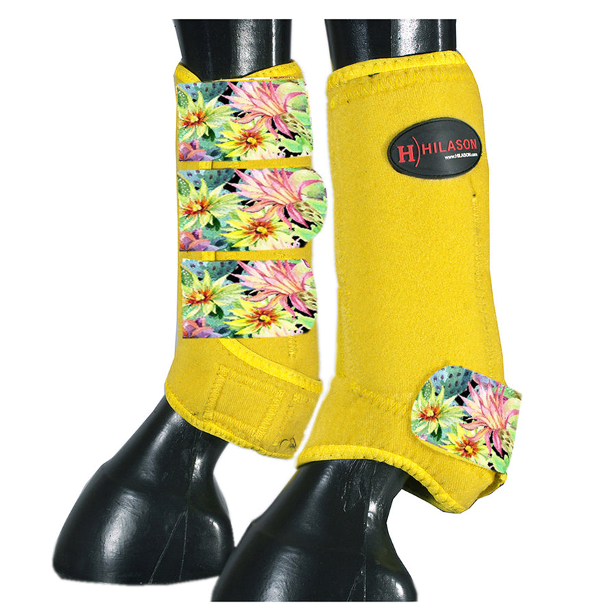 HILASON L M S H. Rear Hind Leg Sport Boots Printed Hind Rear Leg Boots by Hilason – Cowboy and equestrian accessories