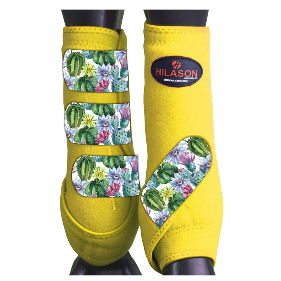 HILASON L M S H. Rear Hind Leg Sport Boots Printed Hind Rear Leg Boots by Hilason – Cowboy and equestrian accessories