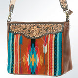 American Darling Crossbody Saddle Blanket Genuine Leather Western Women Bag Handbag Purse | Travel Bags College Casual