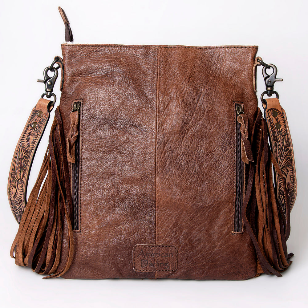 American Darling Cross Body Hair On Genuine Leather Western Women Bag Handbag Purse | Crossbody for Cute