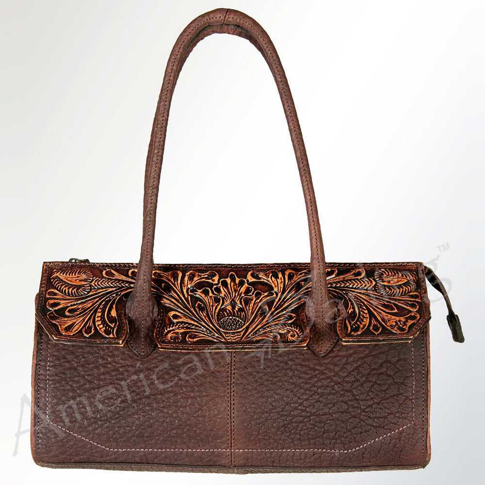 American Darling Tote Hand Tooled Genuine Leather Western Women Bag Handbag Purse | Travel Bags College Casual