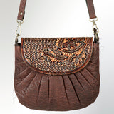 American Darling Cross Body Hand Tooled Genuine Leather Western Women Bag Handbag Purse | Crossbody for Cute
