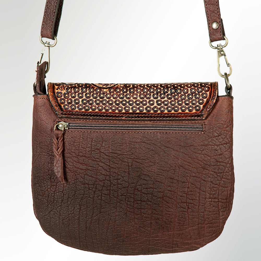 American Darling Cross Body Hand Tooled Genuine Leather Western Women Bag Handbag Purse | Crossbody for Cute