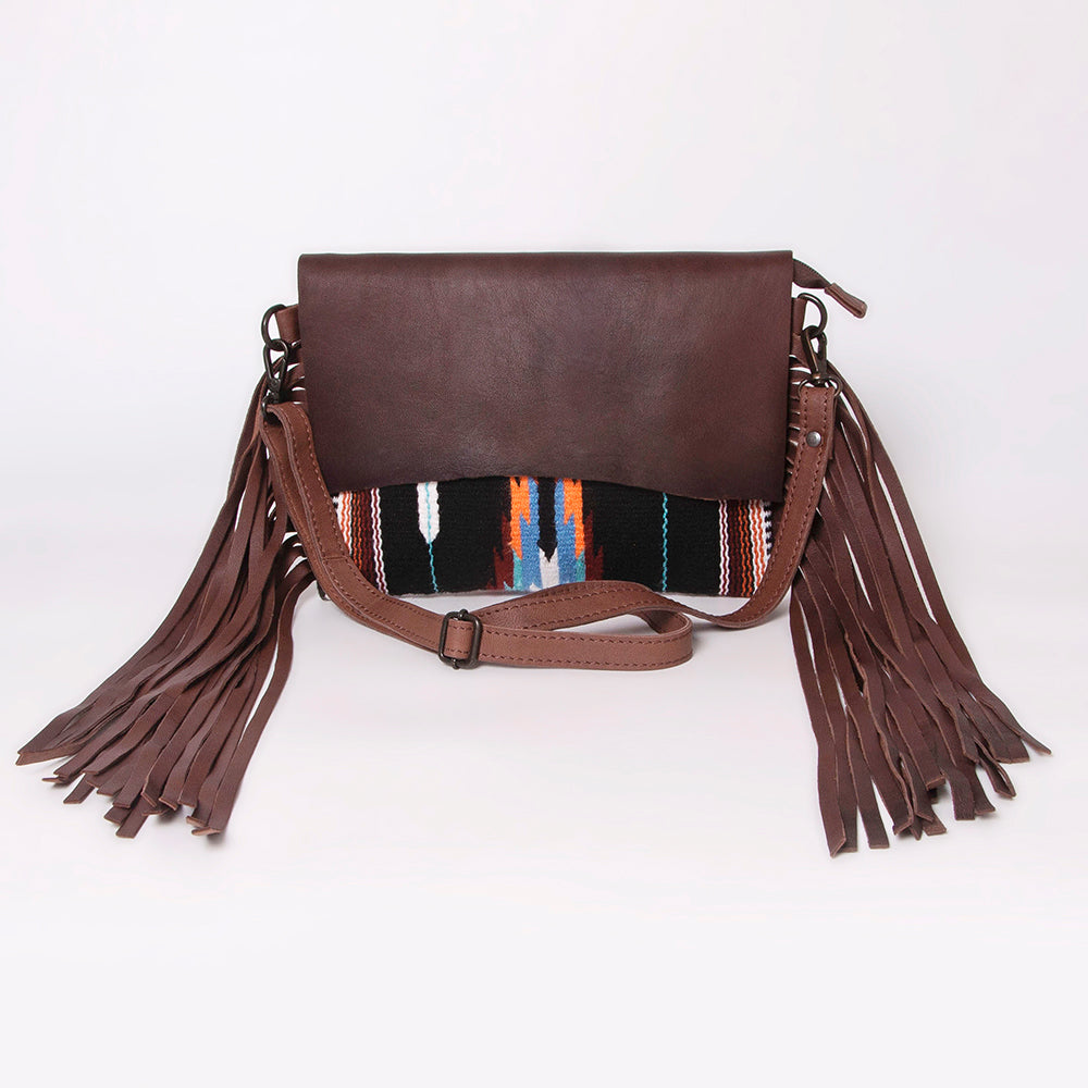 American Darling Cross Body Saddle Blanket Genuine Leather Western Women Bag Handbag Purse | Crossbody for Cute