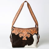American Darling Hobo Hand Tooled Hair On Genuine Leather Western Women Bag | Handbag Purse Bags for Cute