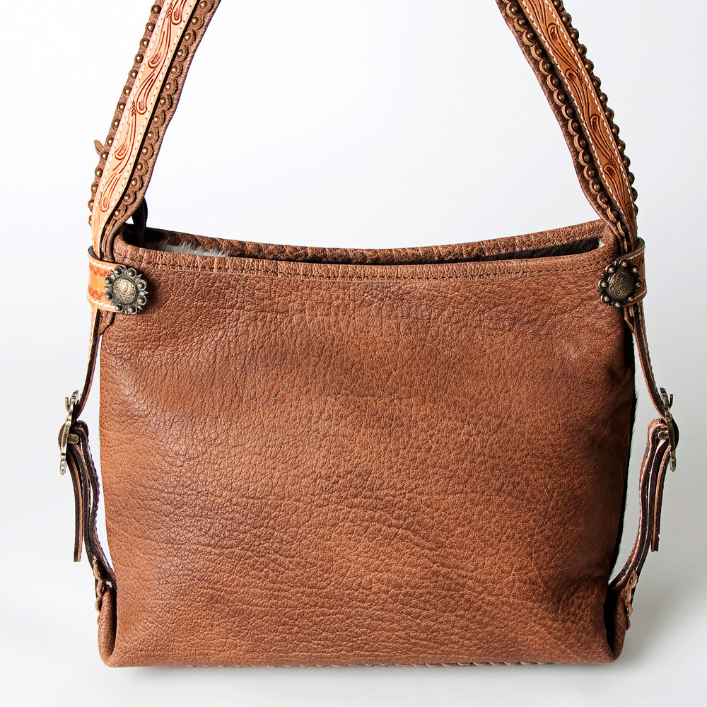 American Darling Hobo Hand Tooled Hair On Genuine Leather Western Women Bag | Handbag Purse Bags for Cute