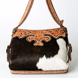 American Darling Hobo Hand Tooled Hair On Genuine Leather Western Women Bag | Handbag Purse Bags for Cute
