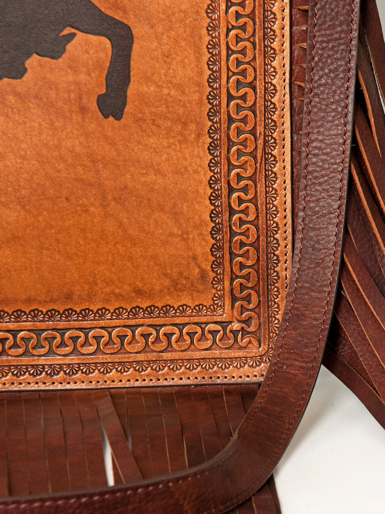 American Darling Large Crossbody Hand Tooled Genuine Leather Western Women Bag Handbag Purse | Crossbody for Cute